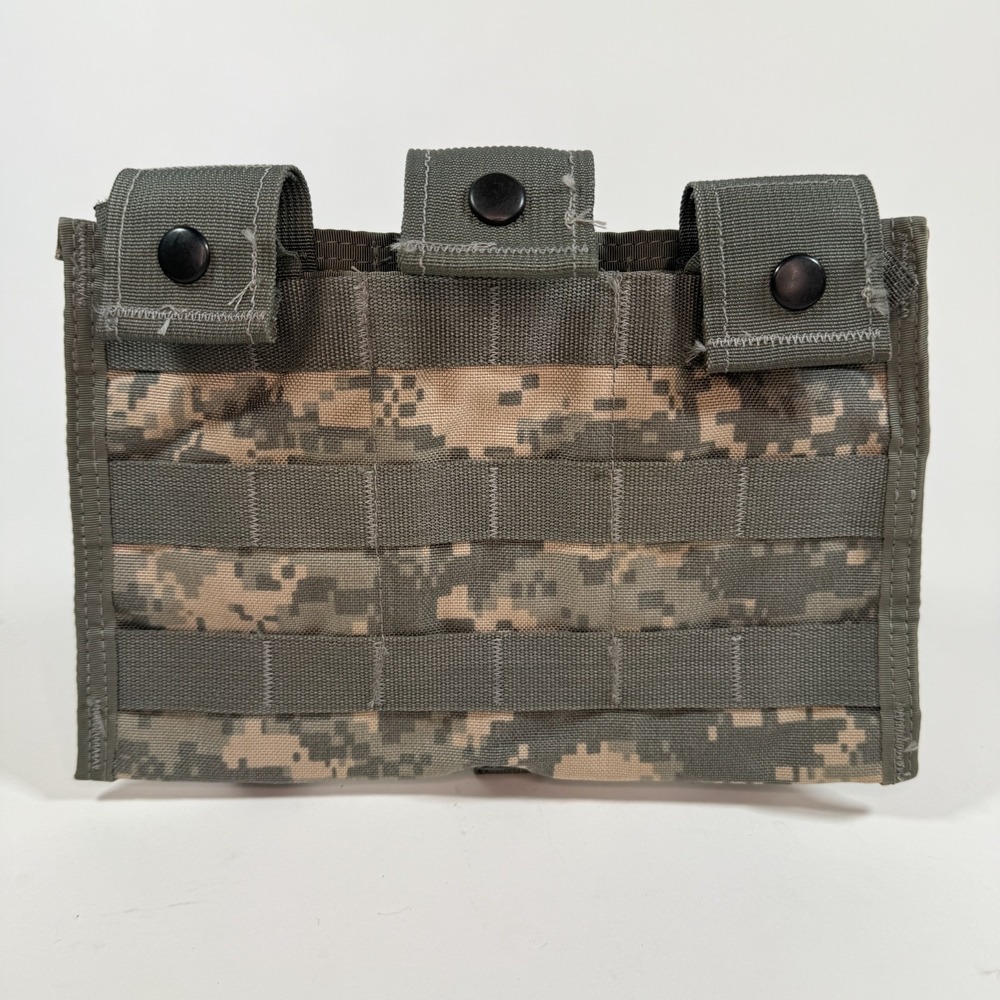 USGI Triple Mag Pouch Chest Rig ACU MOLLE Military Surplus 2008 USA